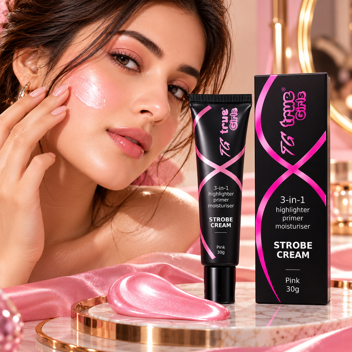Stobe  cream Pink