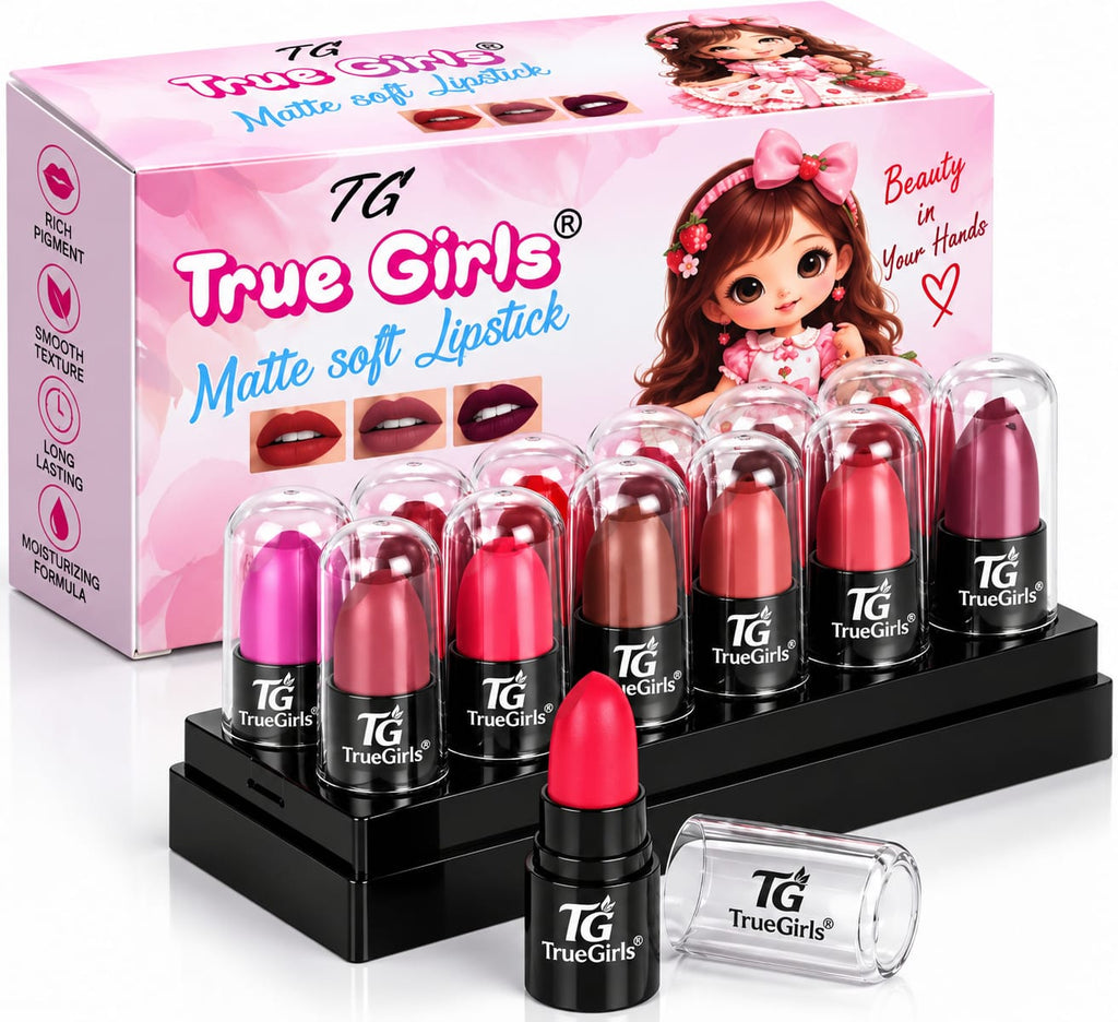 Matte Soft Lipstick – 12 Stunning Shades